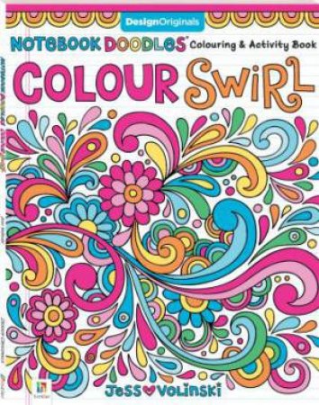 Notebook Doodles: Colour Swirl by Jess Volinski