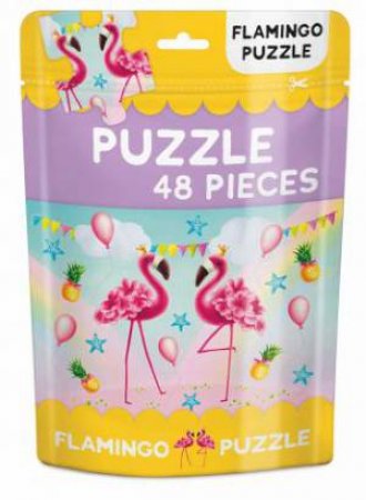 Puzzle Bags Flamingo by Various