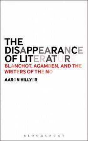 The Disappearance of Literature by Aaron Hillyer