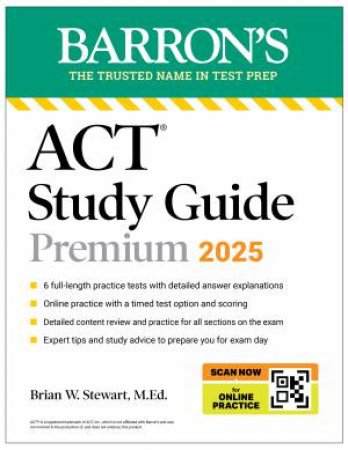 6 Practice Tests + Comprehensive Review + Online Practice by Barron's Educational Series & Brian Stewart