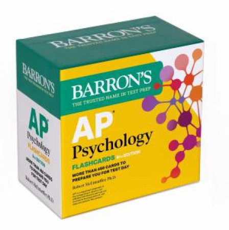 AP Psychology Flashcards, Sixth Edition: Up-to-Date Review by Barron's Educational Series & Robert McEntarffer