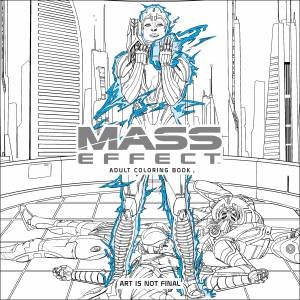 Mass Effect Adult Coloring Book by BIOWARE