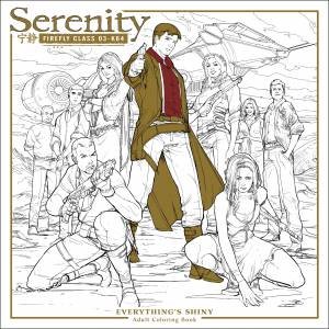 Serenity Everything's Shiny Adult Coloring Book by Fox