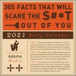 365 Facts That Will Scare the St Out Of You 2021 Daily Calendar