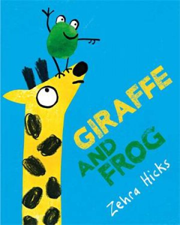 Giraffe And Frog by Zehra Hicks