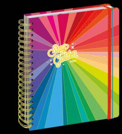 Stay Golden 17-Month Large Planner 2020 by Pipsticks®+Workman®