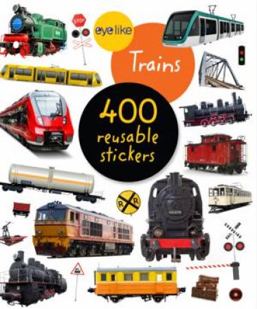 Eyelike Stickers: Trains by Various