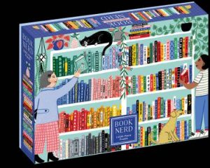 Book Nerd 1,000-Piece Puzzle by Holly Maguire