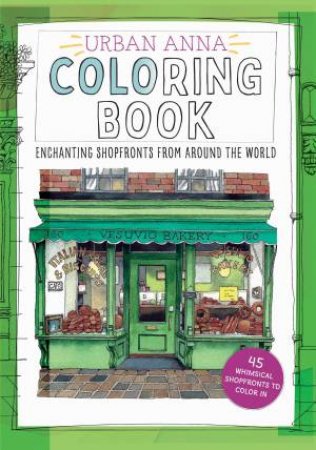 Urban Anna Coloring Book by Astrid Wielinga