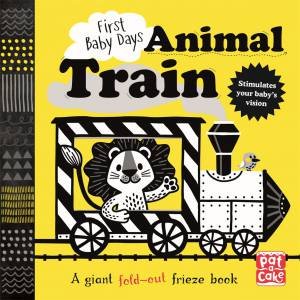 First Baby Days: Animal Train by Pat-a-Cake