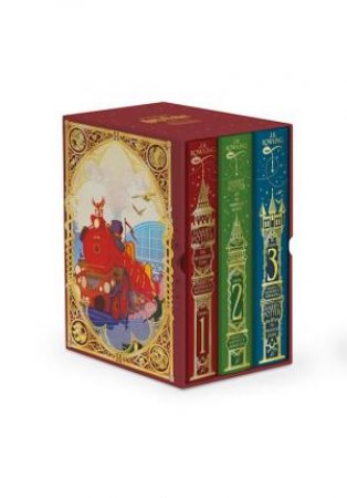 Harry Potter 1-3 Box Set: MinaLima Edition by J.K. Rowling