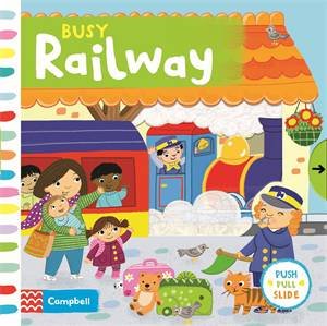 Busy Railway by Jo Byatt