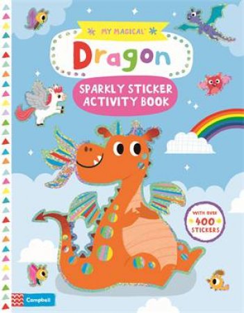 My Magical Dragon Sparkly Sticker Book by Yujin Shin