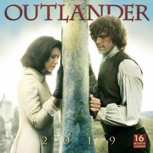 Outlander 16-Month Wall Calendar 2019 by Sellers Publishing