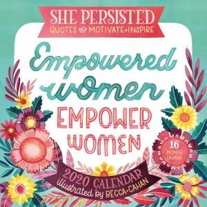 She Persisted 2020 16-Month Calendar by Becca Cahan