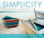 Simplicity Inspirations For A Simpler Life  Wall Calendar 2021