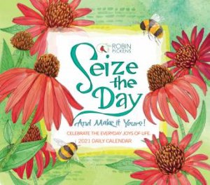 Seize The Day And Make It Yours  Boxed, Daily Calendar 2021 by Robin Pickens