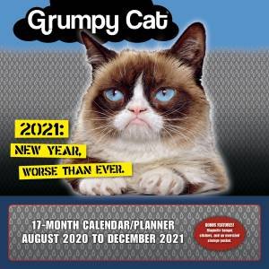 Grumpy Cat  Wall Planner 2021 by Various