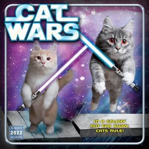 Cat Wars Wall Calendar 2022 by Various