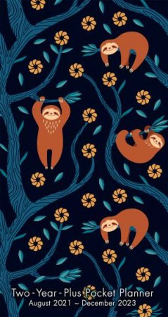 Frolicking Sloths - 2 Year Pocket Planner 2022 by Various