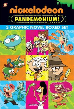 Nickelodeon Pandemonium Boxed Set: Vol. 01-03 by Eric Esquivel, Stefan Petrucha & Andreas Schuster & Ryan Jampole