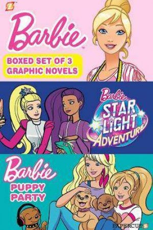 Barbie Graphic Novels Boxed Set by Danica Davidson, Sarah Kuhn, Tini Howard & Jules Rivera