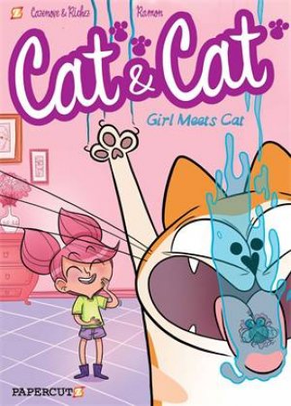 Girl Meets Cat by Christophe Cazenove & Yrgane Ramon & Herve Richez