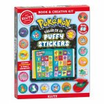 Pokemon ColorIn 3D Puffy Stickers Klutz