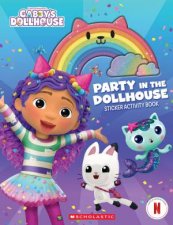 Party in the Dollhouse Sticker Activity Book DreamWorks Gabbys Dollhouse