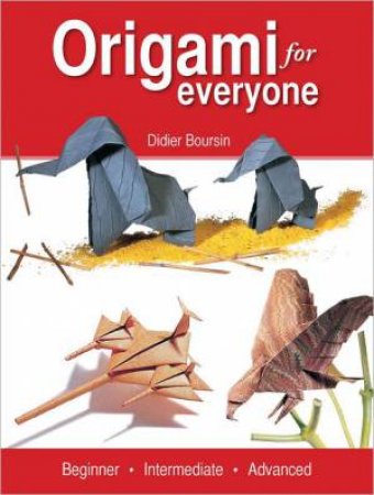 Origami for Everyone: Beginner - Intermediate - Advanced by BOURSIN DIDIER