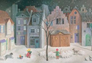 Silent Night Advent Calendar by Binette Schroeder