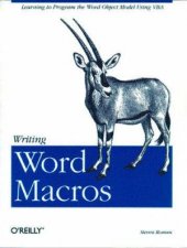 Writing Word Macros