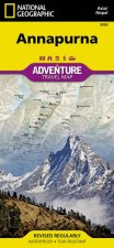 Annapurna Nepal Adventure Map