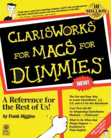 ClarisWorks For Macs For Dummies by Rietmann