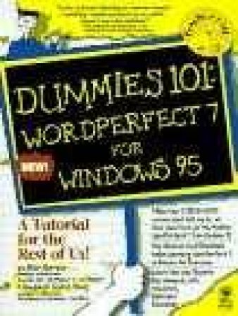 Wordperfect 7 For Windows 95 (Bk/Cd) by Unknown