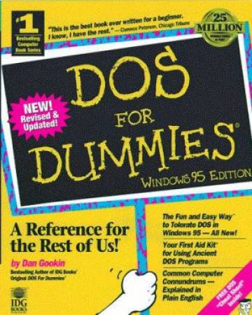 DOS For Dummies Windows 95 Edition by Dan Gookin