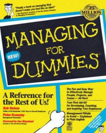 Managing For Dummies by Bob Nelson