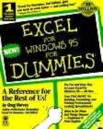 Excel For Windows 95 For Dummies by Greg Harvey