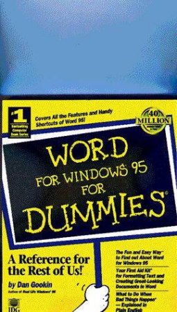 Word For Windows 95 For Dummies by Dan Gookin