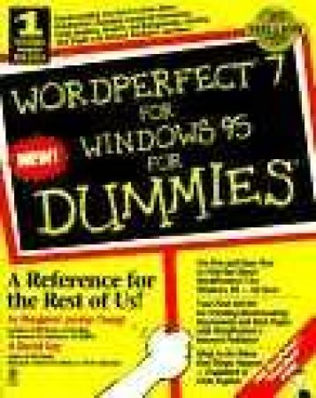 WordPerfect 7 For Windows 95 For Dummies by Various