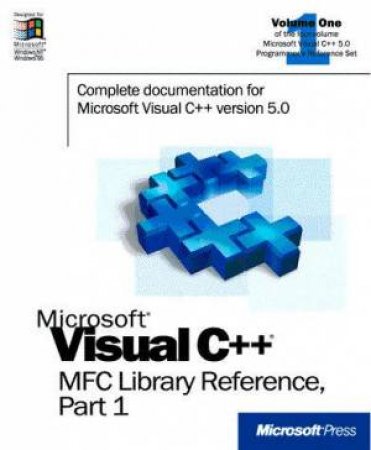 Microsoft Visual C++ MFC Library Reference Part 1 by Various