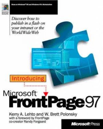 Introducing Microsoft FrontPage 97 by Kerry A Lehto & Brett Polonsky