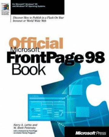 Official Microsoft FrontPage 98 Book by Kerry Lehto