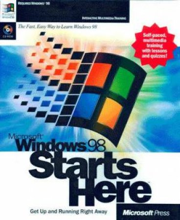 Microsoft Windows 98 Starts Here, Int'l English (Bk/Cd) by Microsoft Press