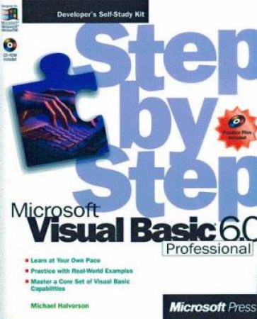 Microsoft Visual Basic 6.0 Professional Step By Step by Michael Halvorson