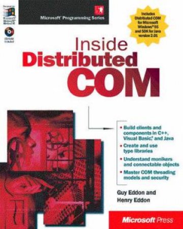 Inside Distributed COM (Bk/CD) by Eddon