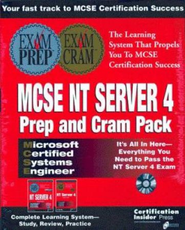 MCSE NT Server 4 Prep And Cram Pack by Ed Tittel & James Michael Stewart