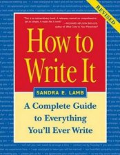 How To Write It