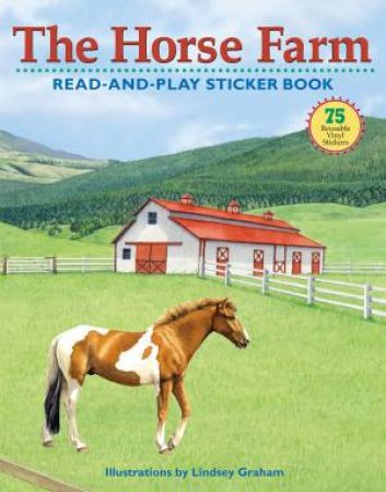 Horse Farm Read-And-Play Sticker Book by Lisa Hiley