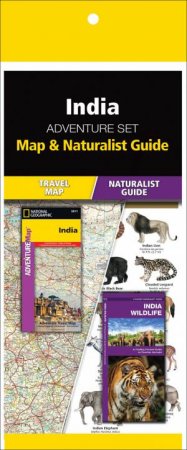 India Adventure Set: Map And Naturalist Guide by Various